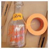 Danville Producer Dairy Milk Bottle