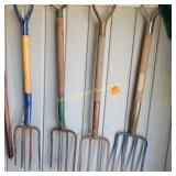 4 Potato Forks