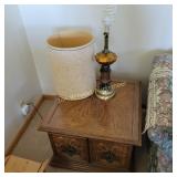 End Table and Lamp