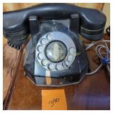 Vtg Automatic Elec Monophone Rotary  Desk Phone