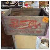 Vtg Pepsi Cola Crate