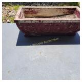 Cement Outdoor Planter  Bring help to move