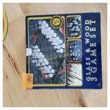 Glass Wood Game Set