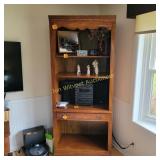 Open Book Case with Drawers