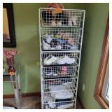 Roll Basket Holder and Contents