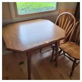 Small Drop Leaf Table and 2 Matching Chairs