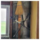 Lug Wrench, Whisk Broom,