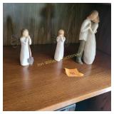 3 Willow Tree Figures