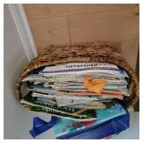Mag Basket and Magazines
