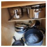 Meyersteel Pots and Pans,