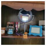 Mirror, Candles, Touch Up Sticks For Furniture