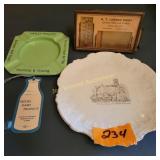 Vtg Advertisement Pieces