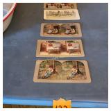 Antique Stereograph Cards  Great Color