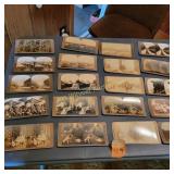 Vtg Stereograph Card Pictures