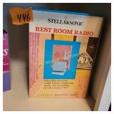 Vtg Rest Room Radio