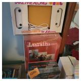 Lighted Mirror, Mouse Taper Holders