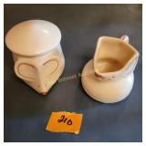 Vtg Big Ear Mouse Sugar Creamer