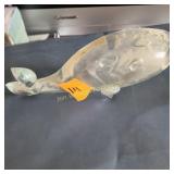Glass  Whale Sculpture