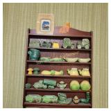 Vtg MC S/P Shakers and Shelf Unit