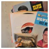 Elvis Records couple of records, rest jackets