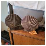 Shell Book Ends