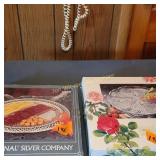 International Silver Server, Glass Server in Box