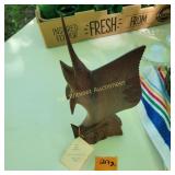 Hand Carved in Mexico Sword Fish