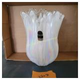 Kurate Craft Glass Vase from Japan, Handmade