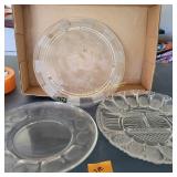 Egg Plates, Cake Plate
