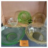 Vtg Depression Glass