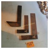 3 Vtg Small Squares