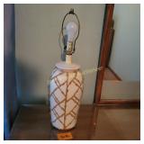 MC White & Bamboo Lamp