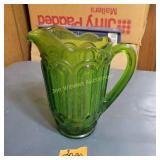 L.E. Smith Glass Co. Moon/Star Pitcher