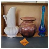 Pitcher, Bowl and Vase