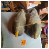 Vtg Life Like Decoys  ( some damage)