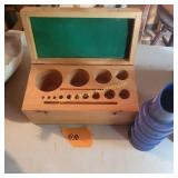 Wood Box, Gallon Funnels