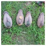 4 Duck Decoys  JC Higgins
