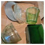 Green Glass Ware