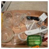 Vtg Glassware
