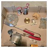 Pencil Sharpener, Vtg Utensils, Glass Shakers