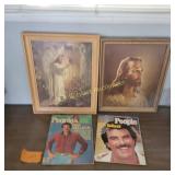 Vtg Jesus Pictures, People Tom Selleck Magazines