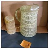 Vtg MCM Color Craft Pitcher from 50-60