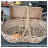 Dbl  Round Oval Basket