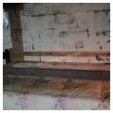 Vtg Hand Stitched Quilt  Twin Size