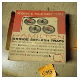 Hamilton Bridge Set Ash Trays