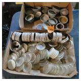 Zinc Lids and Glass Inserts