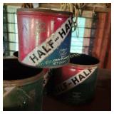 Half and Half Cans