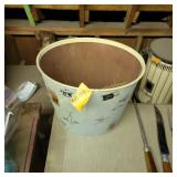 Vtg Mid Century National Can Co  Waste Can