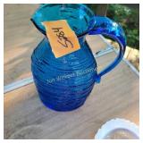 Imperial Glass Cobalt Blue Pitcher