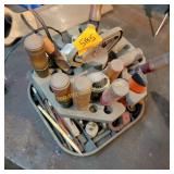 Caddy of tools, Chisels